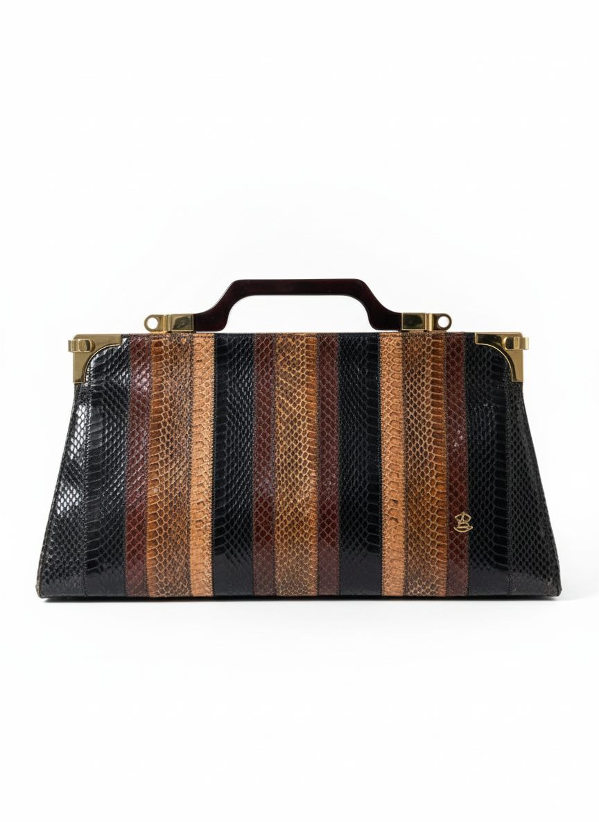 Sac Vintage Texture Serpent